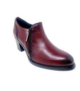 BAERCHI 40180 burgunderroter Damenschuh