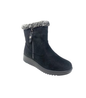 AMARPIES 27166 ajh schwarze Damen-Ankle-Boots