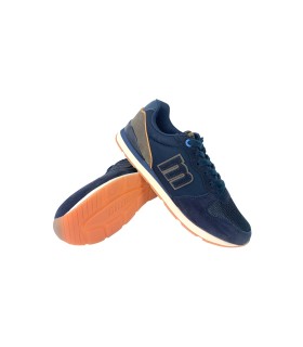 Sapato masculino MUSTANG 84467 azul