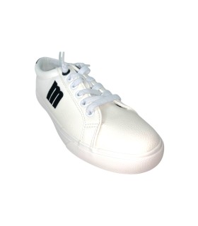Sapato feminino MUSTANG 60615 preto e branco