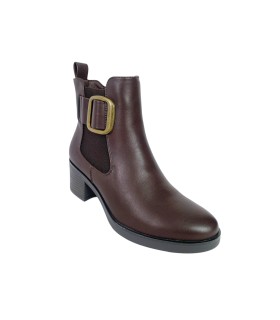 Botas de cano curto femininas HISPAFLEX 2571 marrons
