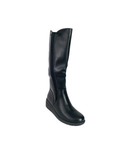 Bota feminina preta HISPAFLEX 2510