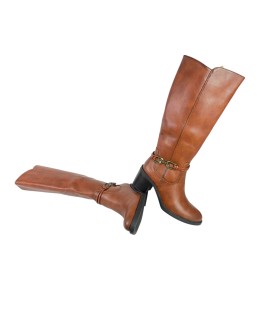 Bota feminina HISPAFLEX 2530 em couro