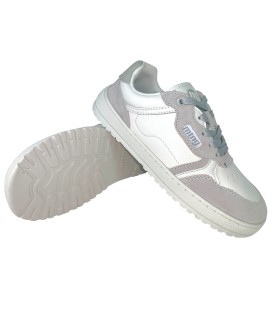 Chaussure femme MUSTANG 60950, respectueuse, blanche