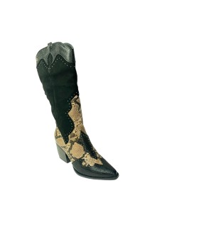 Bota feminina preta MARIA MARE 63710