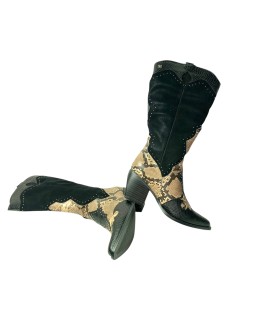 Bota feminina preta MARIA MARE 63710