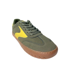 Sapato masculino MUSTANG 84806 na cor cáqui.