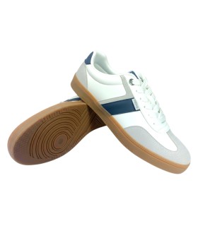 Sapato masculino MUSTANG 84756 branco