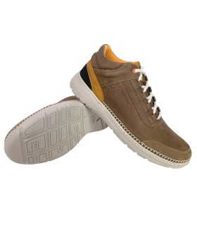 BAERCHI 3643 brauner Herrenschuh