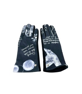 Complementos señora FRIDA KAHLO k0428 negro