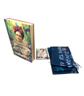 Damenaccessoires FRIDA KAHLO k2171 blau