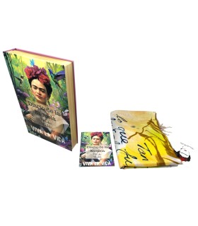 Complementos señora FRIDA KAHLO k2173 amarillo