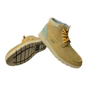Bota masculina MUSTANG 84812 na cor taupe