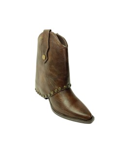 Botas de cano curto femininas ISTERIA 592 marrons