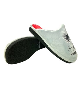 Rentrer chez elle, Mme BEREVERE en gris 5508