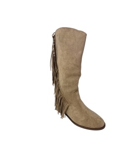 Bota feminina bege BIENVE s5523