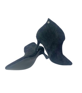 Botas de cano curto femininas pretas BIENVE a5423