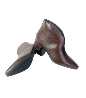 Botas de cano curto femininas BIENVE s5511 marrons