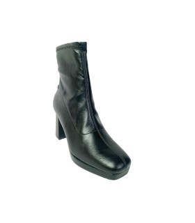 Botas de cano curto femininas pretas BIENVE a5421