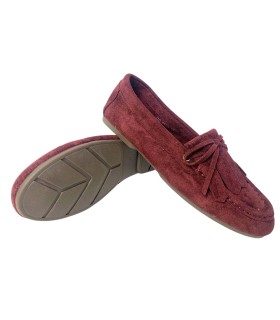 BIENVE gg5556 burgunderroter Damenschuh