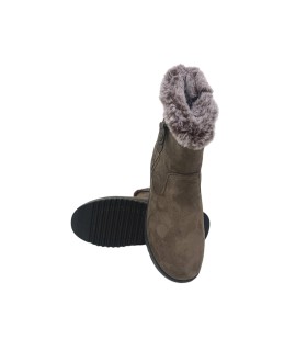 Botín señora AMARPIES 27166 ajh taupe
