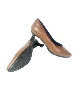 Sapato feminino DESIREE , tamanho 1, cor taupe