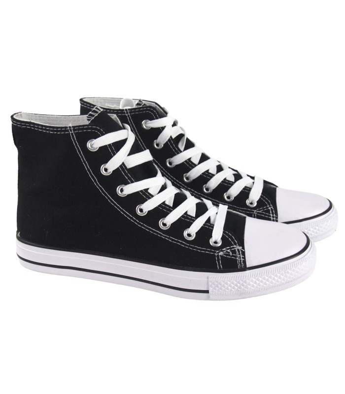 BIENVE abx117 schwarzes Damen-Canvas BIENVE abx117 schwarzes Damen-Canvas