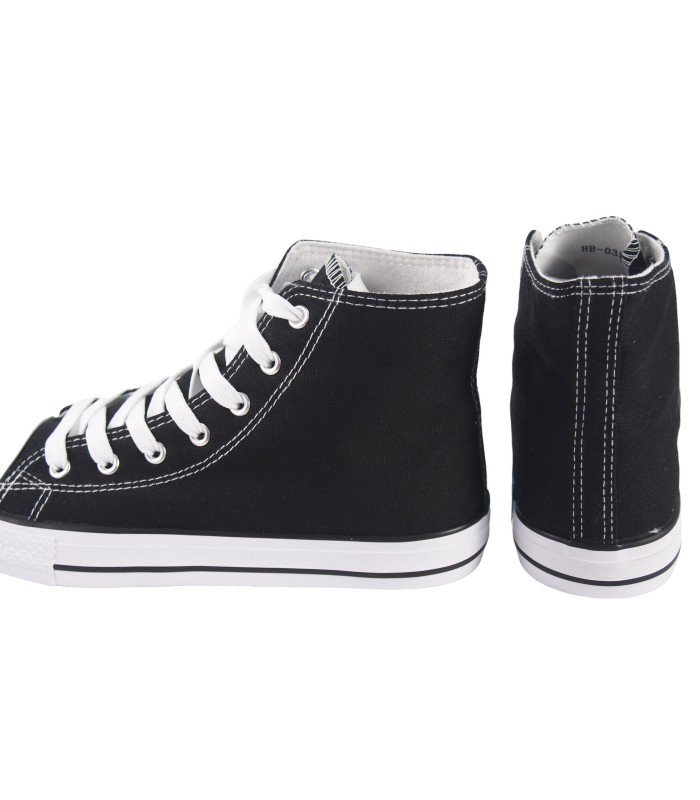 BIENVE abx117 schwarzes Damen-Canvas BIENVE abx117 schwarzes Damen-Canvas