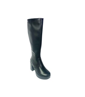 Bota feminina preta MUSTANG 50522
