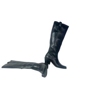 Bota feminina preta MUSTANG 55464