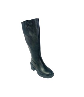 Bota feminina preta MUSTANG 55318