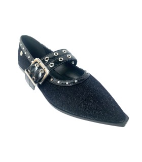 Sapato feminino preto ISTERIA 532