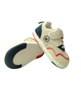 BUBBLE BOBBLE c1555 chaussure enfant bleue écologique