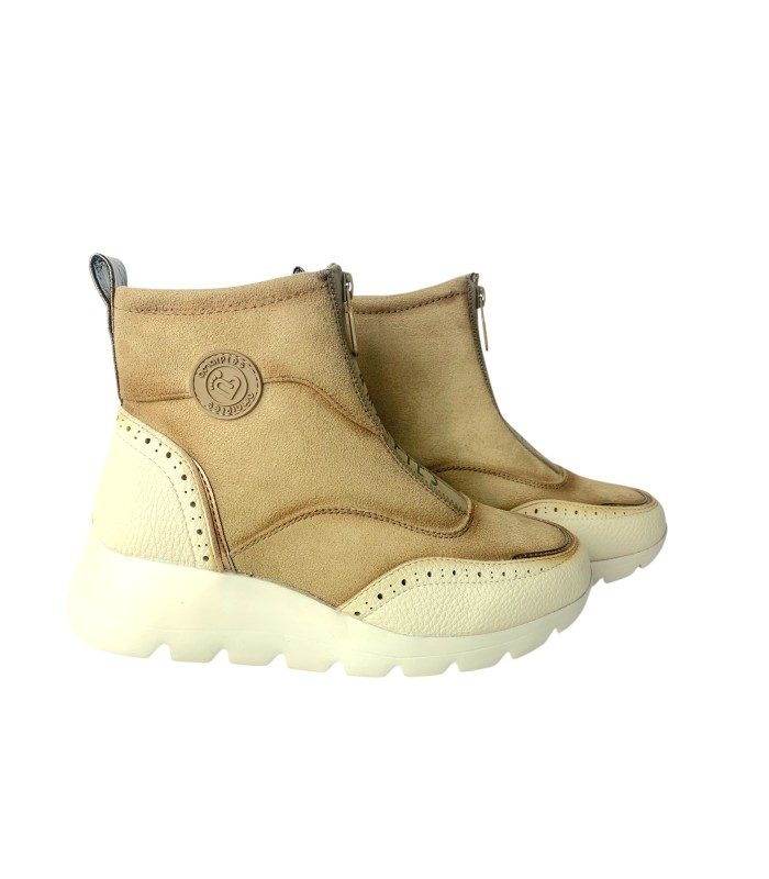 Botín señora AMARPIES 29419 amd taupe Botín señora AMARPIES 29419 amd taupe