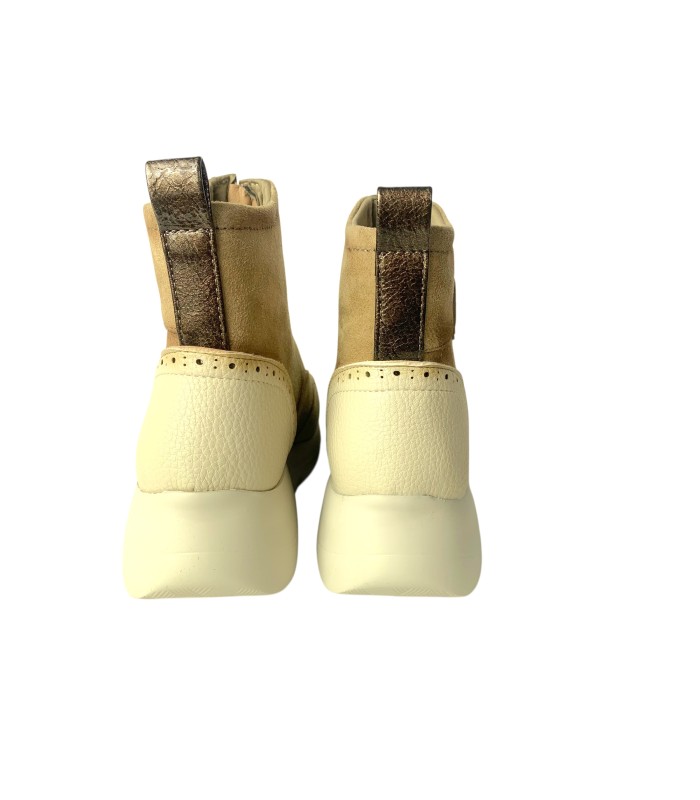 Botín señora AMARPIES 29419 amd taupe Botín señora AMARPIES 29419 amd taupe