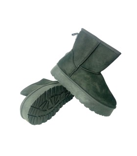 Botas de cano curto femininas pretas D'ANGELA 29100 dhi