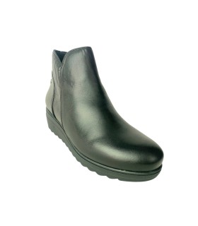 Botas de cano curto femininas pretas KAOLA 5057
