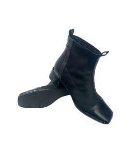 Botas de cano curto femininas pretas BIENVE a3446