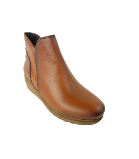 Botas de tornozelo femininas KAOLA 5057 em couro