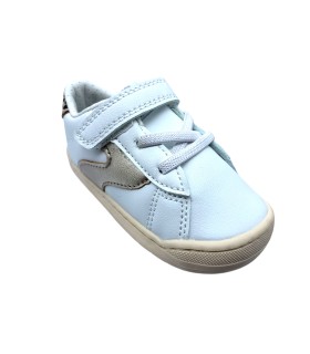 MUSTANG KIDS 49304 weißer, umweltfreundlicher Schuh für Mädchen