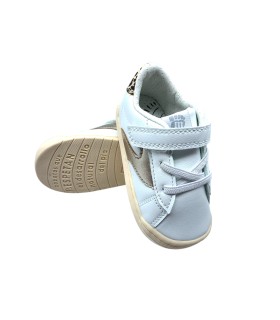 Tênis infantil MUSTANG KIDS 49304 branco ecológico para meninas