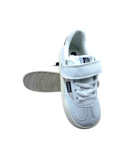 Tênis infantil MUSTANG KIDS 48953 branco ecológico para meninas