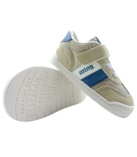 Zapato niño MUSTANG KIDS 49060 respetuoso bl.azu