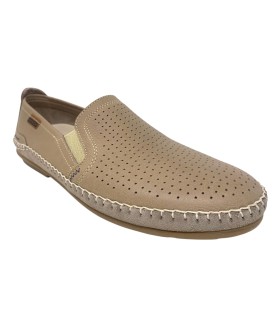 Sapato masculino BAERCHI 1701 na cor taupe