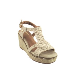 Sandália feminina bege XTI 142834