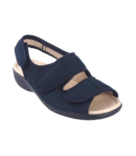 Sapato feminino delicado para pés BEREVERE v 6070 azul