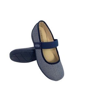 Sapato feminino VULCA BICHA 1786 azul