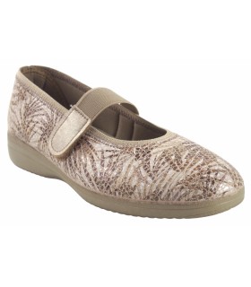 Chaussure beige pour femme MURO 809