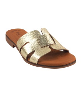 Sandália feminina EVA FRUTOS 3063 dourada