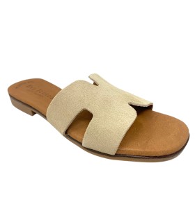 EVA FRUTOS 3053 beige Damensandale